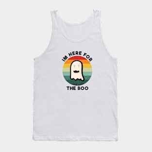 Im Here For The Boo Vintage Tank Top